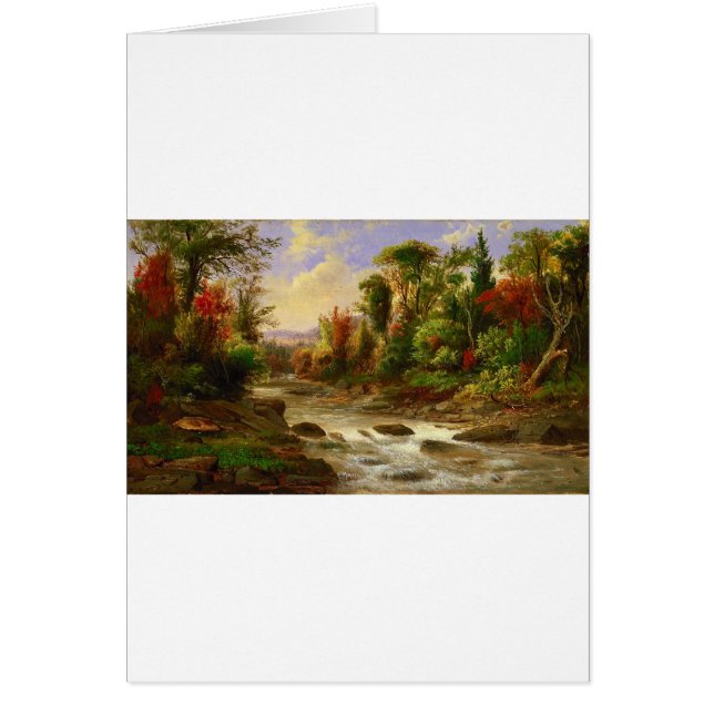 Schicksal Herbst-Fall-Waldfluss-Roberts Duncanson (Vorne)