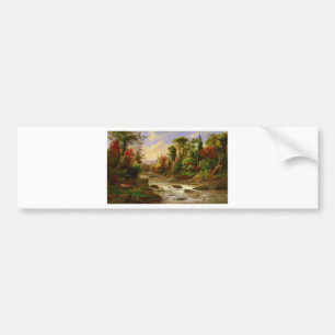 Schicksal Herbst-Fall-Waldfluss-Roberts Duncanson Autoaufkleber