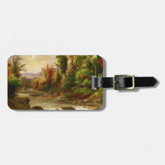 Schicksal Herbst-Fall-Waldfluss-Roberts Duncanson Gepäckanhänger