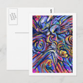 Schicksal Ihres Schicksals - Postkarte der digital (Vorne/Hinten)
