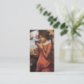 Schicksal - John William Waterhouse Visitenkarte (Stehend Vorderseite)