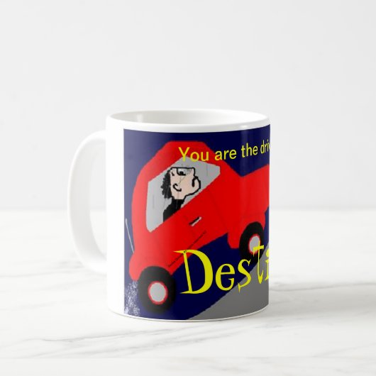 SCHICKSAL? KAFFEETASSE (Vorderseite Links)