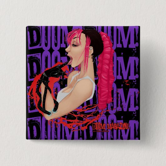 SCHICKSAL! Knopf der Zeitschriften-"Z" Button (Vorderseite)