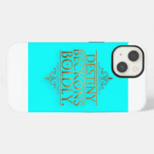 Schicksal ruft mutig iPhone hülle (Rückseite (Horizontal))