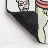 Schicksal, Tarotkarte, französisch Mousepad (Ecke)
