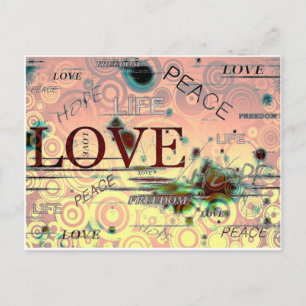 Schicksals-Geschenke Postkarte