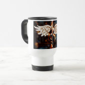 Schicksals-Geschenke Reisebecher (Vorderseite Links)