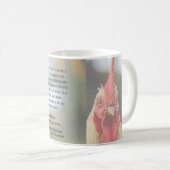 Schicksals-Huhn-Tasse Kaffeetasse (VorderseiteRechts)