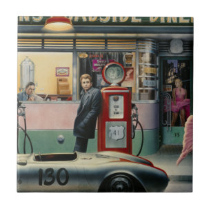 Schicksals-Landstraße Fliese