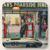 Schicksals-Landstraße Getränkeuntersetzer (Vorderseite)