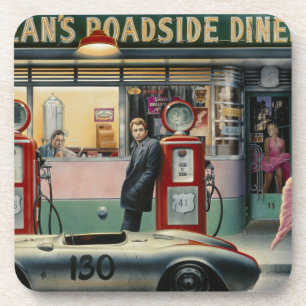 Schicksals-Landstraße Getränkeuntersetzer