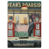 Schicksals-Landstraße Klemmbrett (Rückseite)