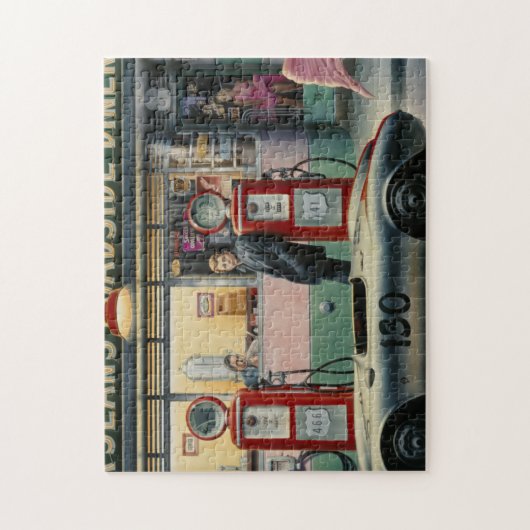 Schicksals-Landstraße Puzzle (Vertikal)