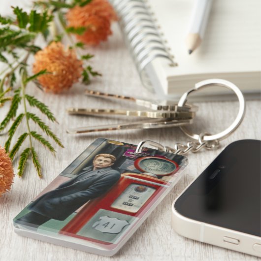 Schicksals-Landstraße Schlüsselanhänger (Vorderseite rechts)