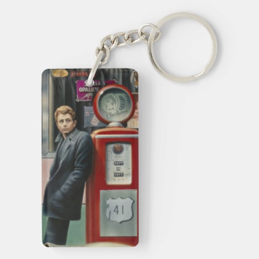 Schicksals-Landstraße Schlüsselanhänger (Rückseite)