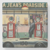 Schicksals-Landstraße Steinuntersetzer (Vorderseite)