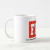 Schicksals-Zeitschriften-Logo-Tasse Kaffeetasse (Links)