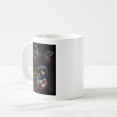 Schicksalsaugen Kaffeetasse (Vorderseite Links)