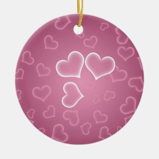 Schicksalsgeschenke Keramik Ornament (Vorne)