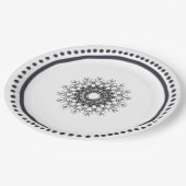 Schicksalsrad Pappteller (Schrägansicht)