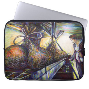 Schicksalsschlag des Lebens Laptopschutzhülle