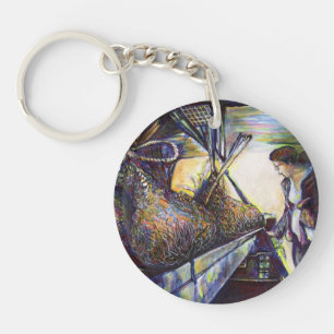 Schicksalsschlag des Lebens Schlüsselanhänger