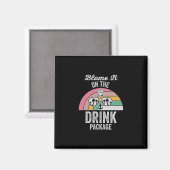 Schieb es auf das Getränkepaket Spaßkreuzfahrt Magnet (Vorderseite/Rückseite)