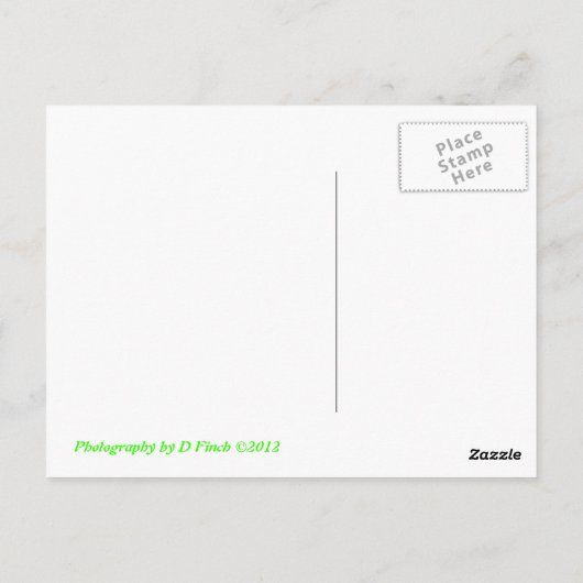 Schiebebügel Postkarte (Rückseite)