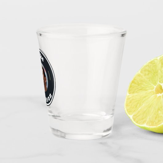 Schiebeglas - Benutzerdefiniert Personalisiert (Na Schnapsglas (Rechts)