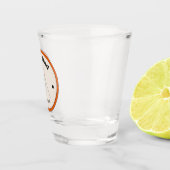 Schiebeglas - Bester Vater nach Par Schnapsglas (Rechts)