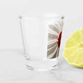 Schiebeglas mit japanischen Farben Schnapsglas (Links)
