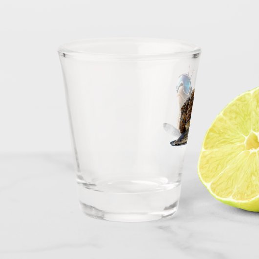 Schiebeglas Schnapsglas (Links)