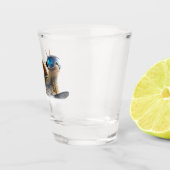 Schiebeglas Schnapsglas (Rechts)