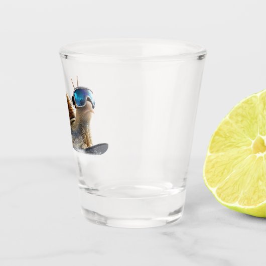 Schiebeglas Schnapsglas (Rechts)