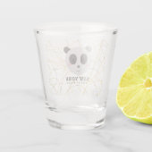 Schiebeglas Schnapsglas (Rückseite)