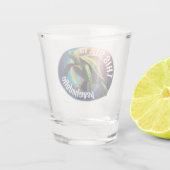 Schiebeglas Schnapsglas (Rückseite)