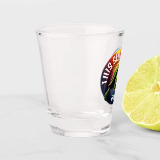 Schiebeglas Schnapsglas (Links)