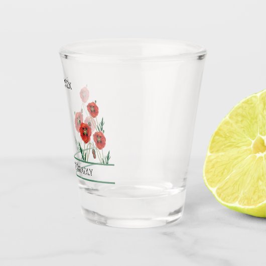 Schiebeglas Schnapsglas (Rechts)