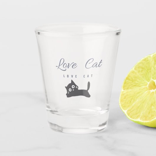 Schiebeglas Schnapsglas (Vorderseite)