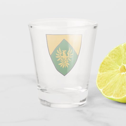 Schiebeglas Schnapsglas (Rückseite)