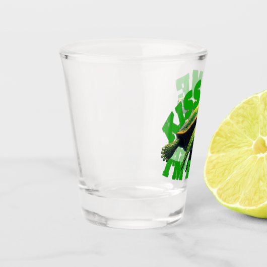 Schiebeglas Schnapsglas (Links)