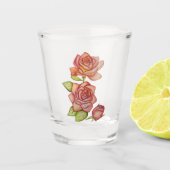 Schiebeglas Schnapsglas (Vorderseite)