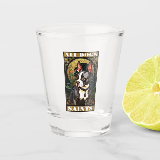 Schiebeglas Schnapsglas (Vorderseite)