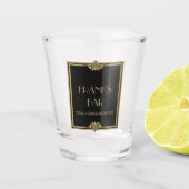 Schiebeglas Schnapsglas (Vorderseite)