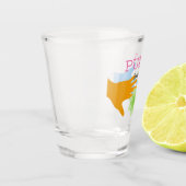 Schiebeglas Schnapsglas (Links)