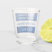 Schiebeglas Schnapsglas (Rückseite)