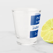 Schiebeglas Schnapsglas (Links)