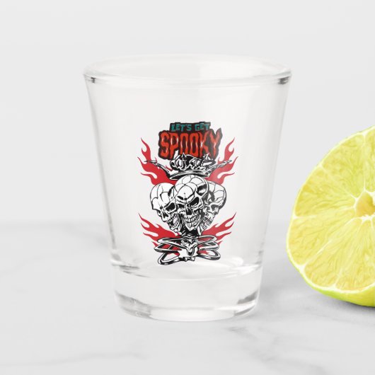 Schiebeglas Schnapsglas (Vorderseite)