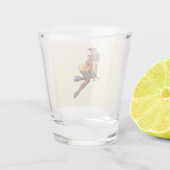 Schiebeglas Schnapsglas (Rückseite)