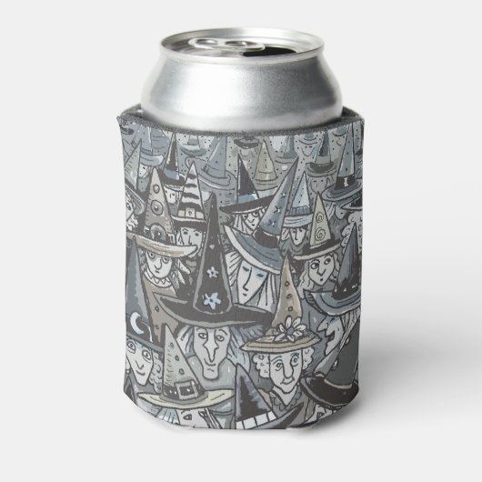 SCHIEBEN AUS GRAUEN, HALLOWEEN-PARTY DOSENKÜHLER (Kanne Rückseite)